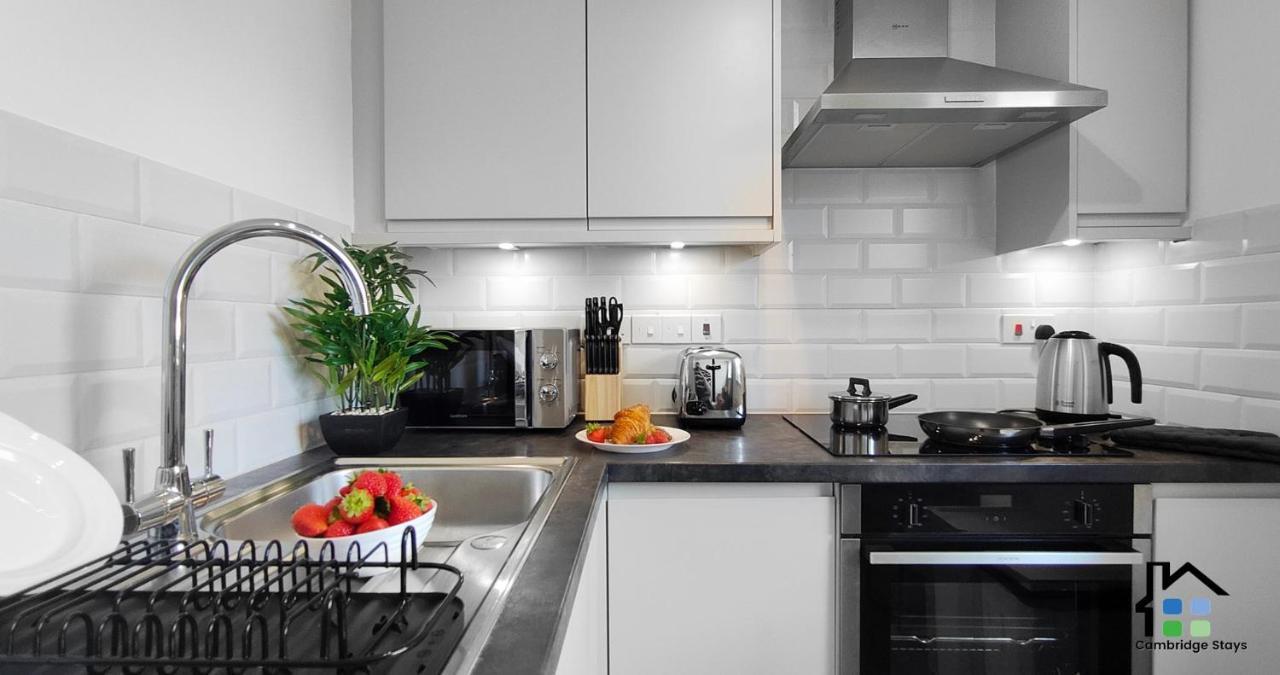 Cambridge Stays Central Apart Hotel 1Br Flats-Easy Walk To City Centre-Parking מראה חיצוני תמונה
