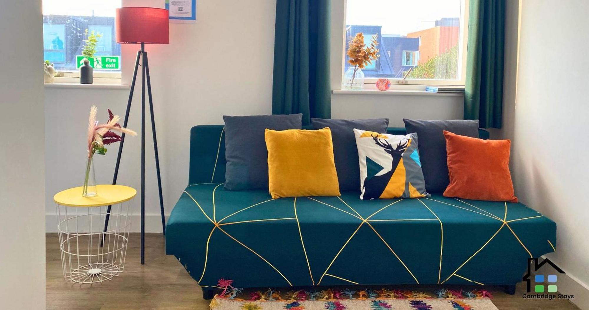 Cambridge Stays Central Apart Hotel 1Br Flats-Easy Walk To City Centre-Parking מראה חיצוני תמונה