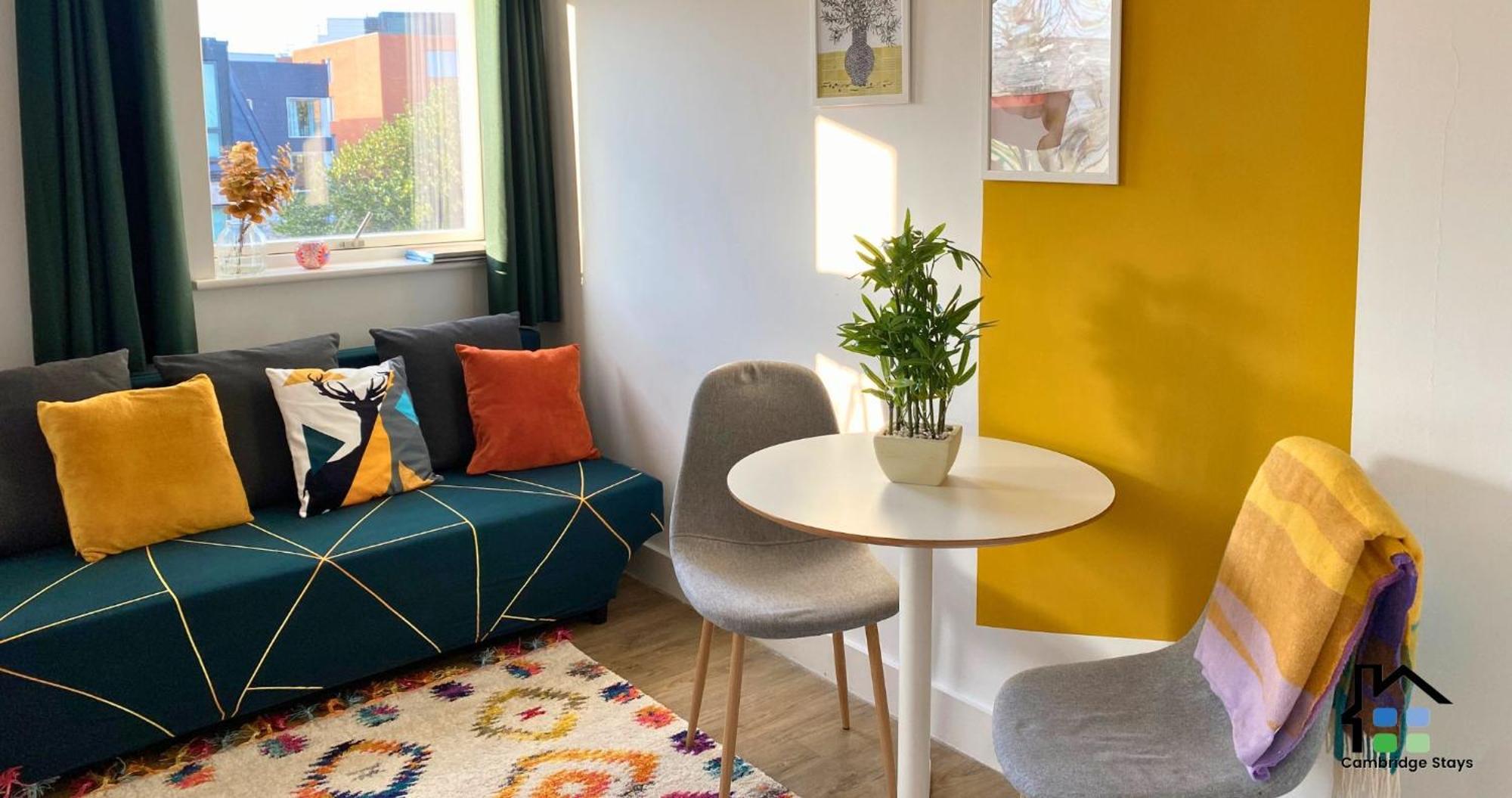 Cambridge Stays Central Apart Hotel 1Br Flats-Easy Walk To City Centre-Parking מראה חיצוני תמונה
